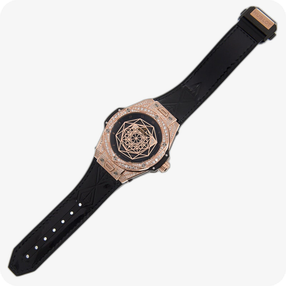 Hublot Big Bang Sang Bleu King Gold Pavé