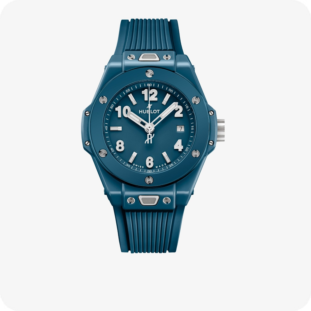 Hublot Spirit of Big Bang Spirit of Big Bang Steel Blue Diamonds