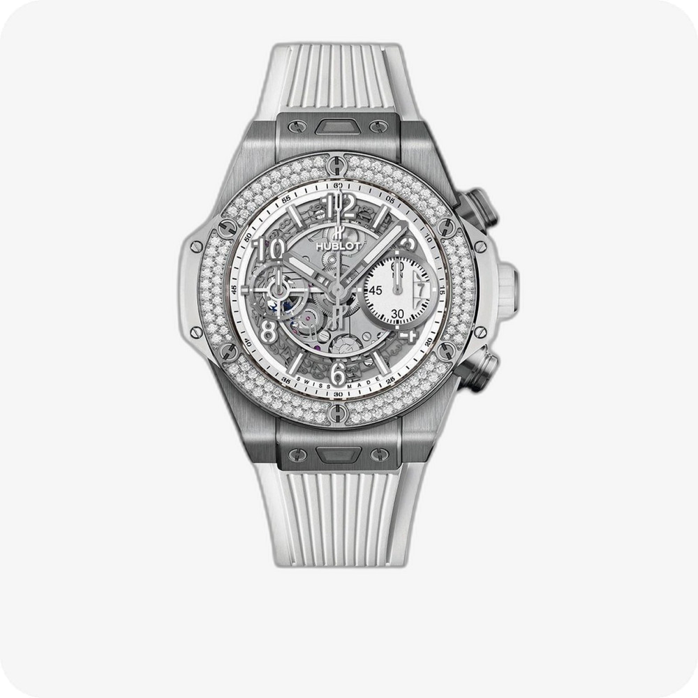 Hublot Big Bang Unico Titanium White Diamonds