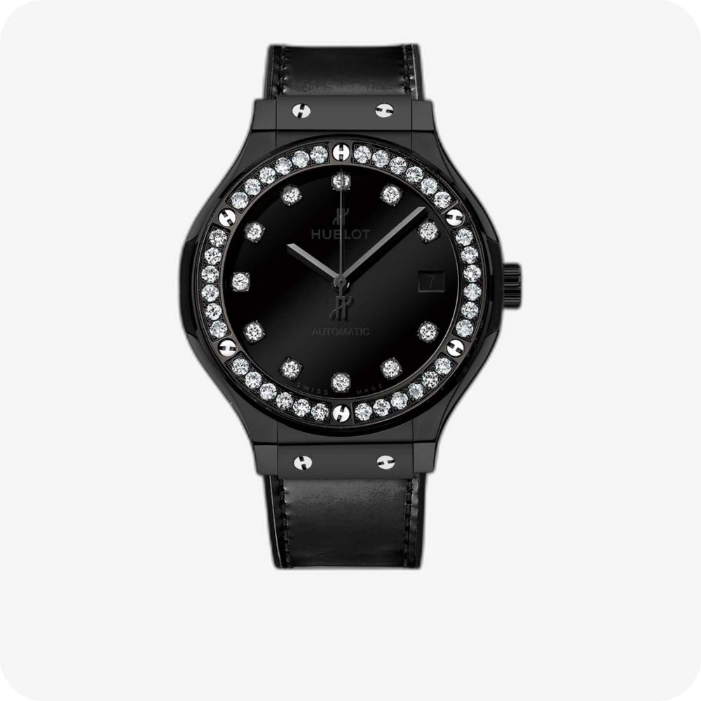 Hublot Classic Fusion Shiny Black Diamond