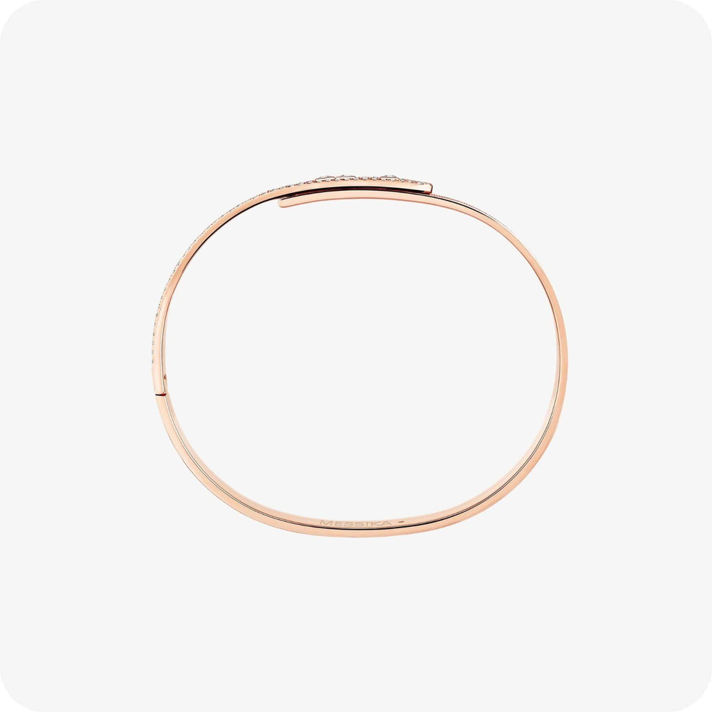 Messika MOVE NOA Move Noa Ciselé half pavé bangle