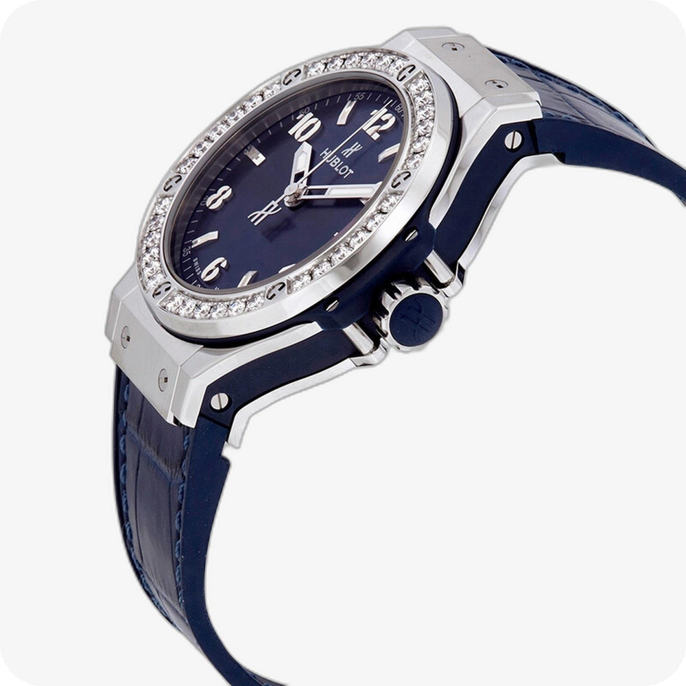 Hublot Big Bang Steel Blue Diamonds
