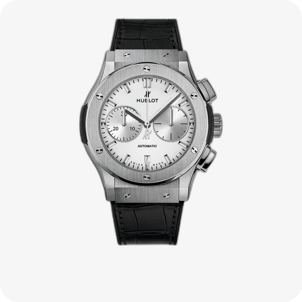 Hublot Classic Fusion Chronograph Titanium Opalin