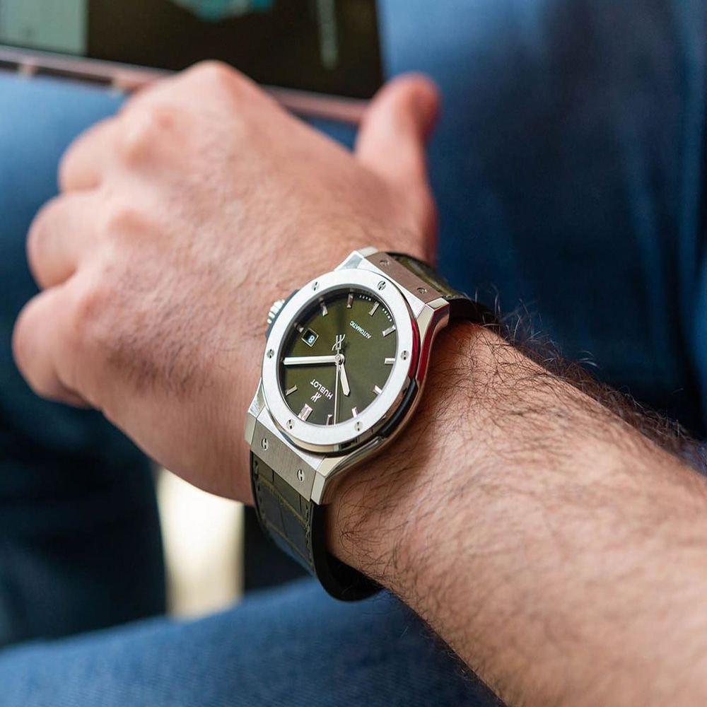Hublot Classic Fusion Titanium Green