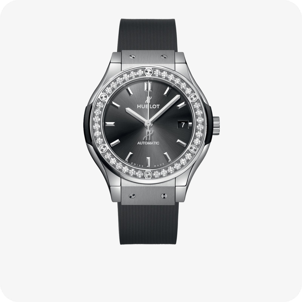 Hublot Classic Fusion Racing Grey Titanium Diamonds