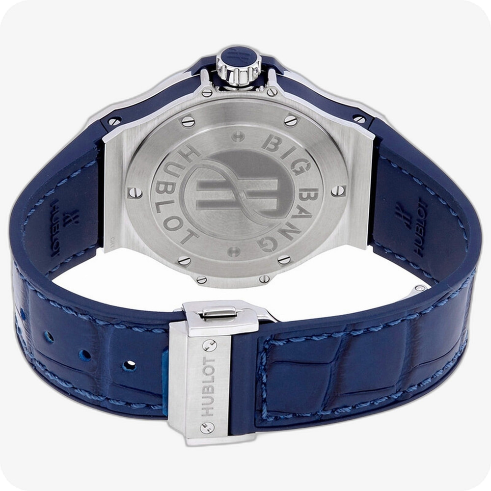 Hublot Big Bang Steel Blue Diamonds