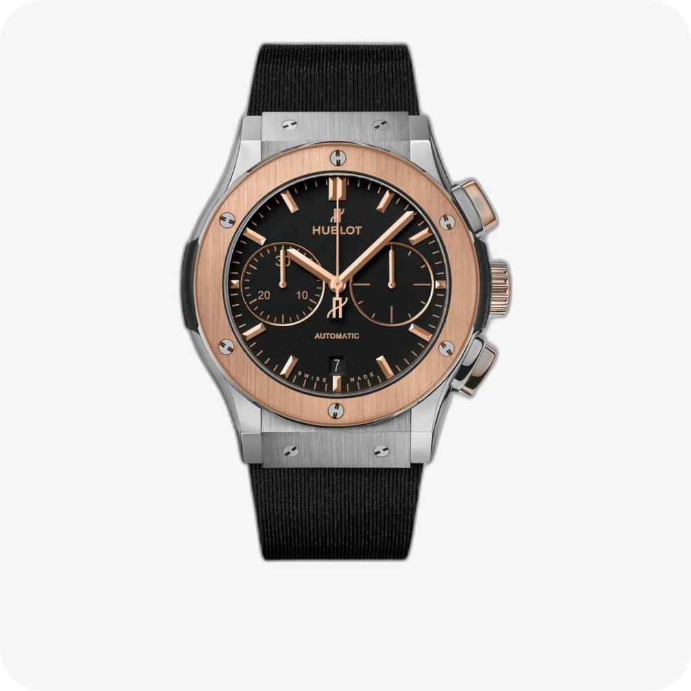 Hublot Classic Fusion Chronograph Titanium King Gold