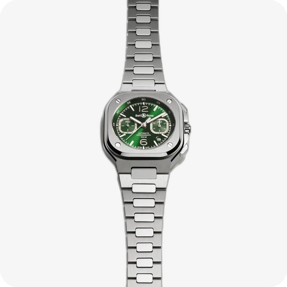 Bell & Ross Urban BR 05 CHRONO GREEN STEEL