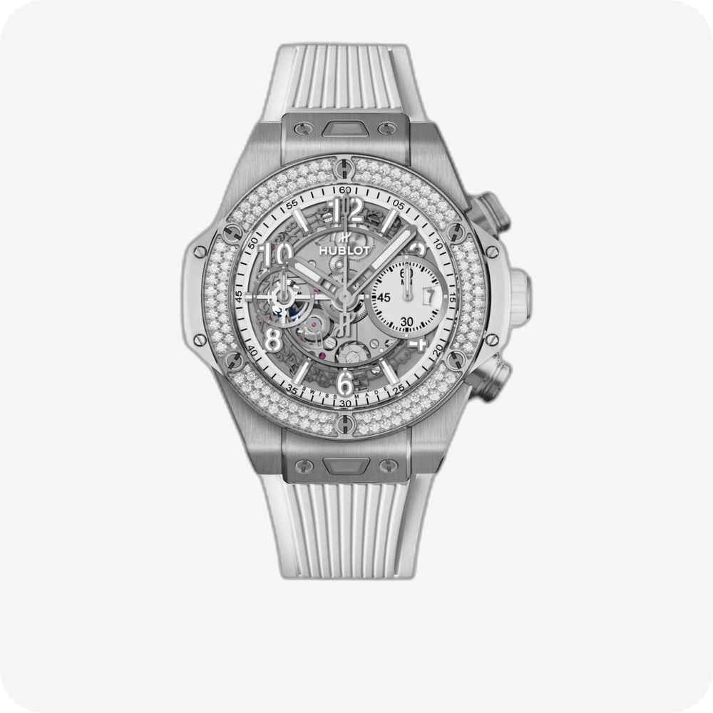 Hublot Big Bang Unico Titanyum White Diamonds