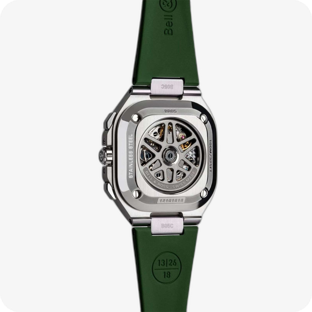 Bell & Ross Urban BR 05 CHRONO GREEN STEEL