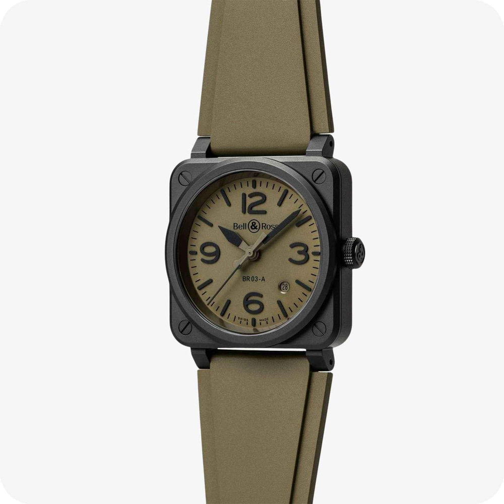 Bell & Ross Instruments BR03 AUTO MILITARY CERAMIC