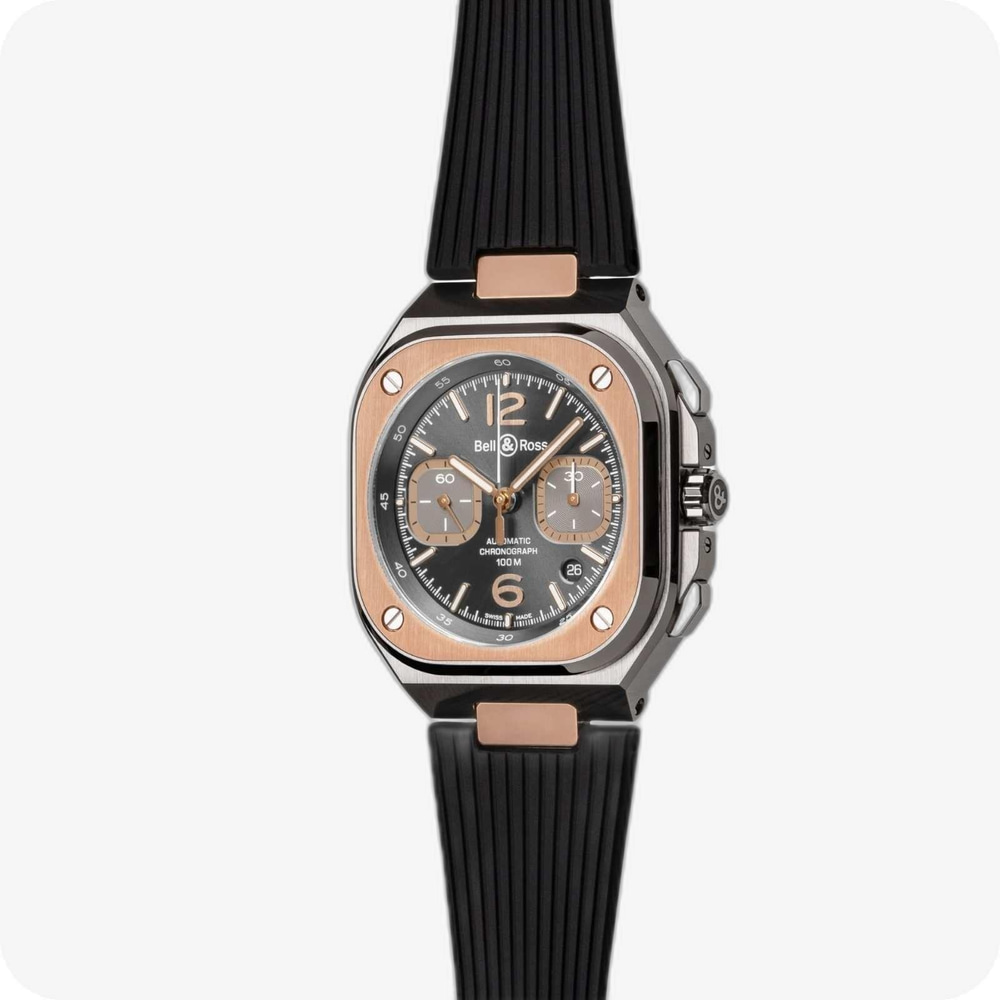 Bell & Ross Urban BR-05 Chrono Grey Steel & Gold