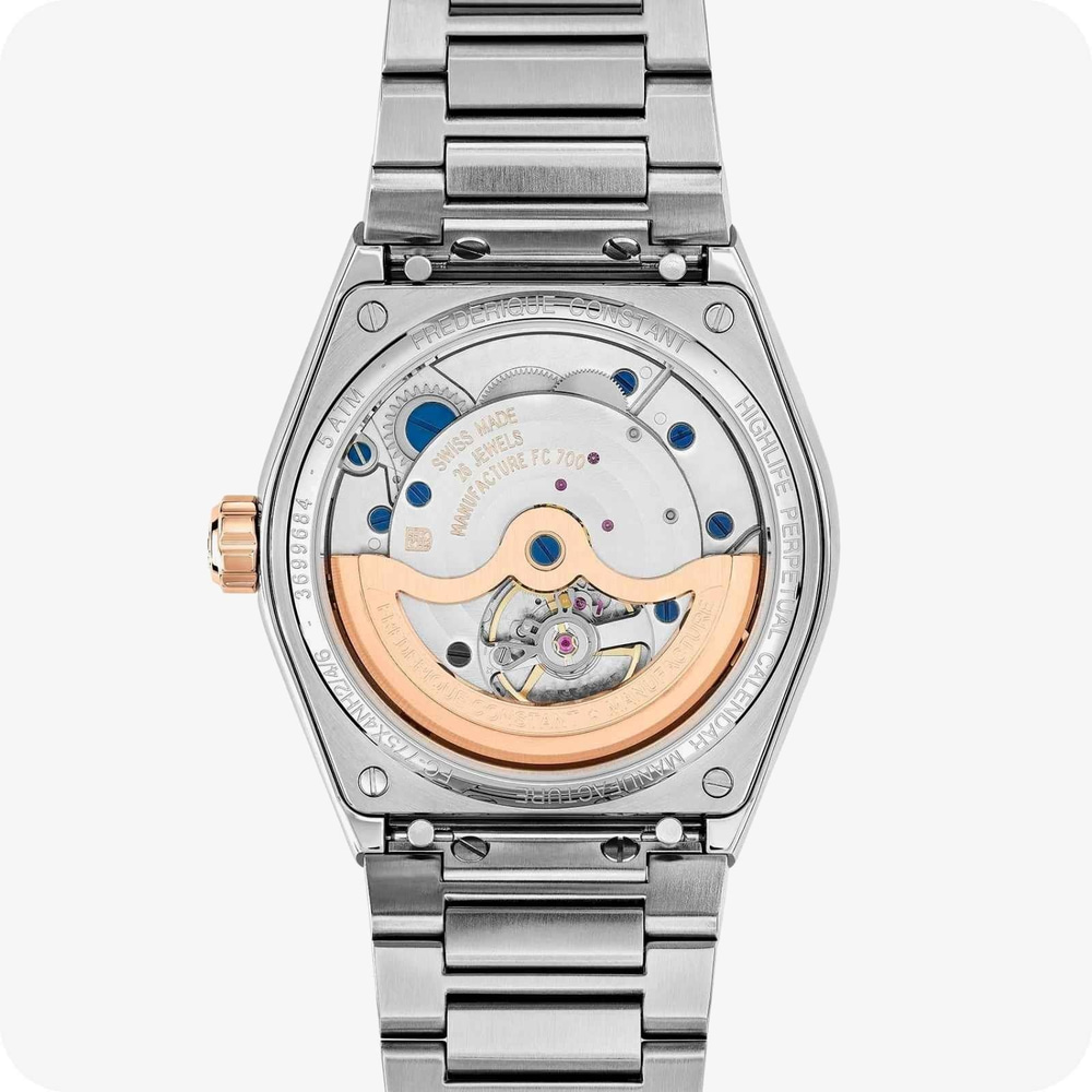 Frederique Constant Highlife Perpetual Calender Manufacture Perpetual Calender