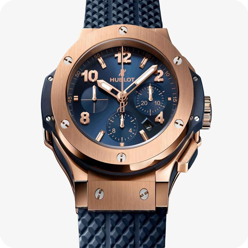 Hublot Big Bang Original Gold Blue 