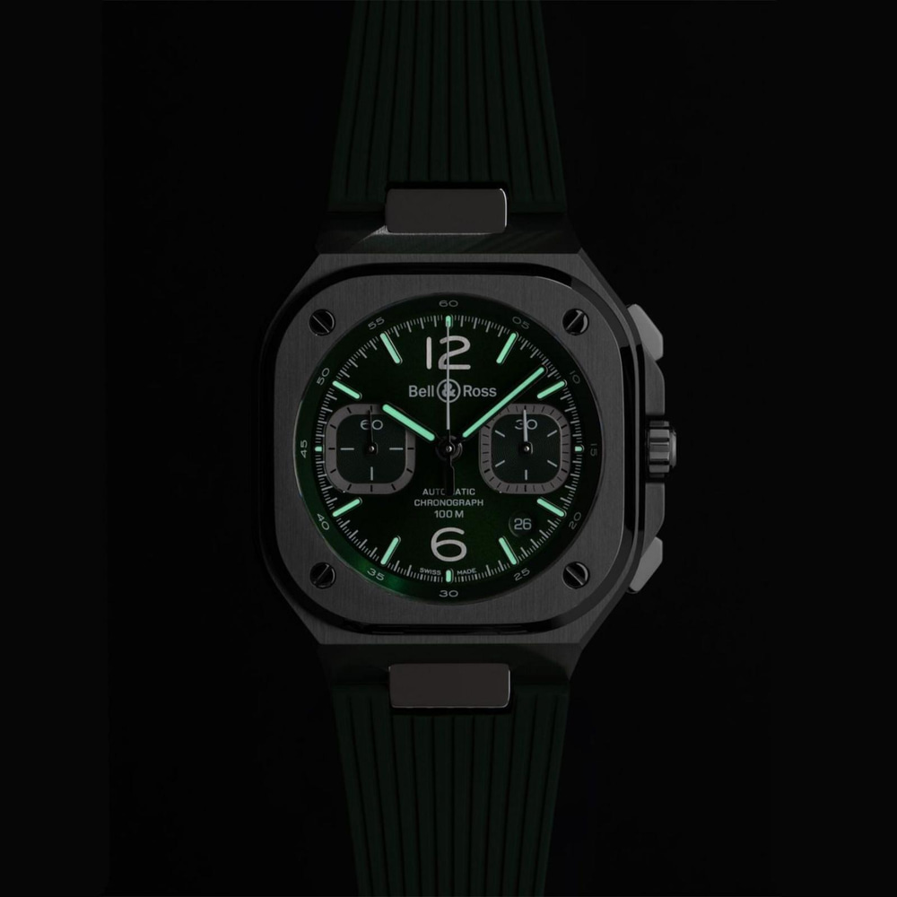 Bell & Ross Urban BR 05 CHRONO GREEN STEEL