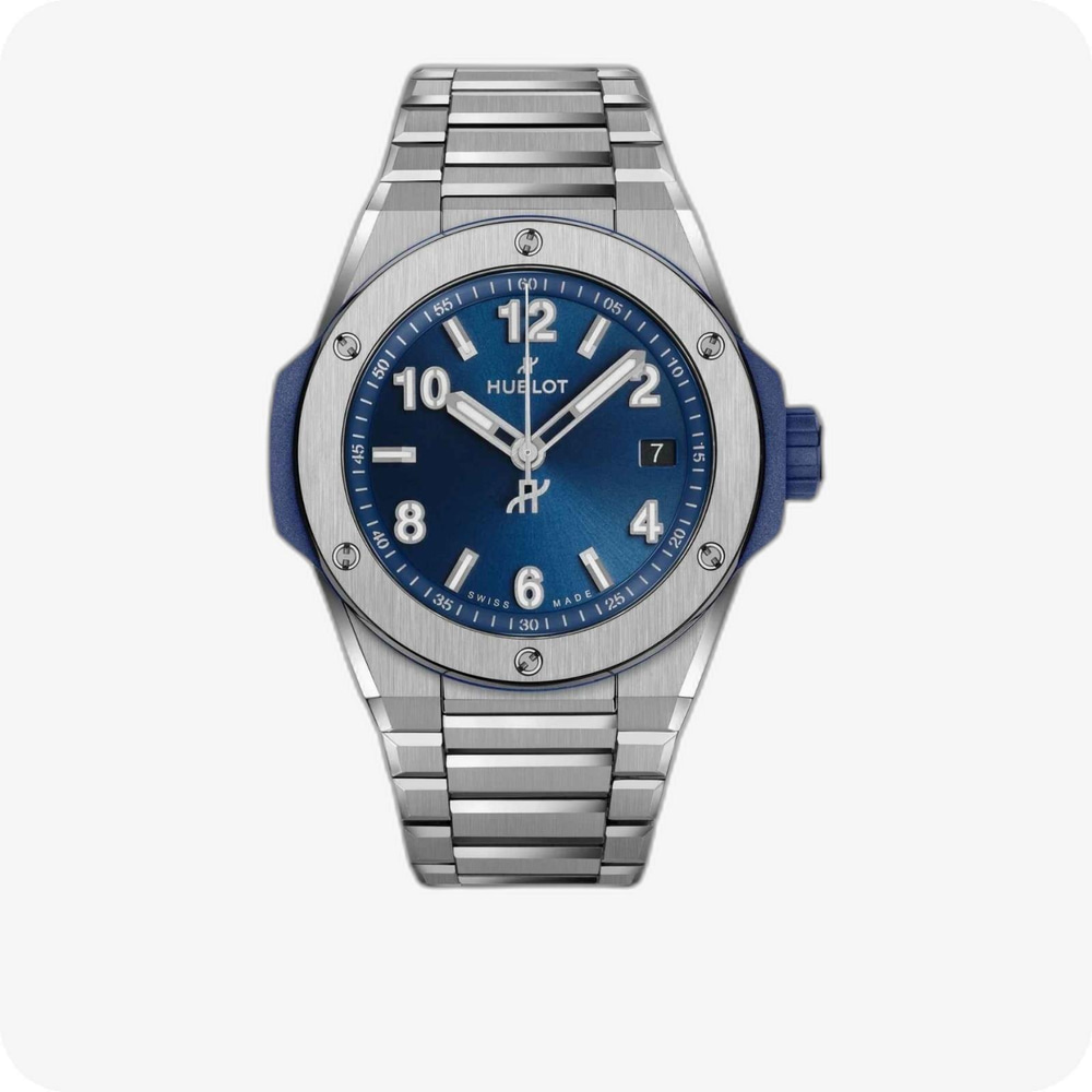 Hublot Big Bang Integrated Time Only Titanium Blue