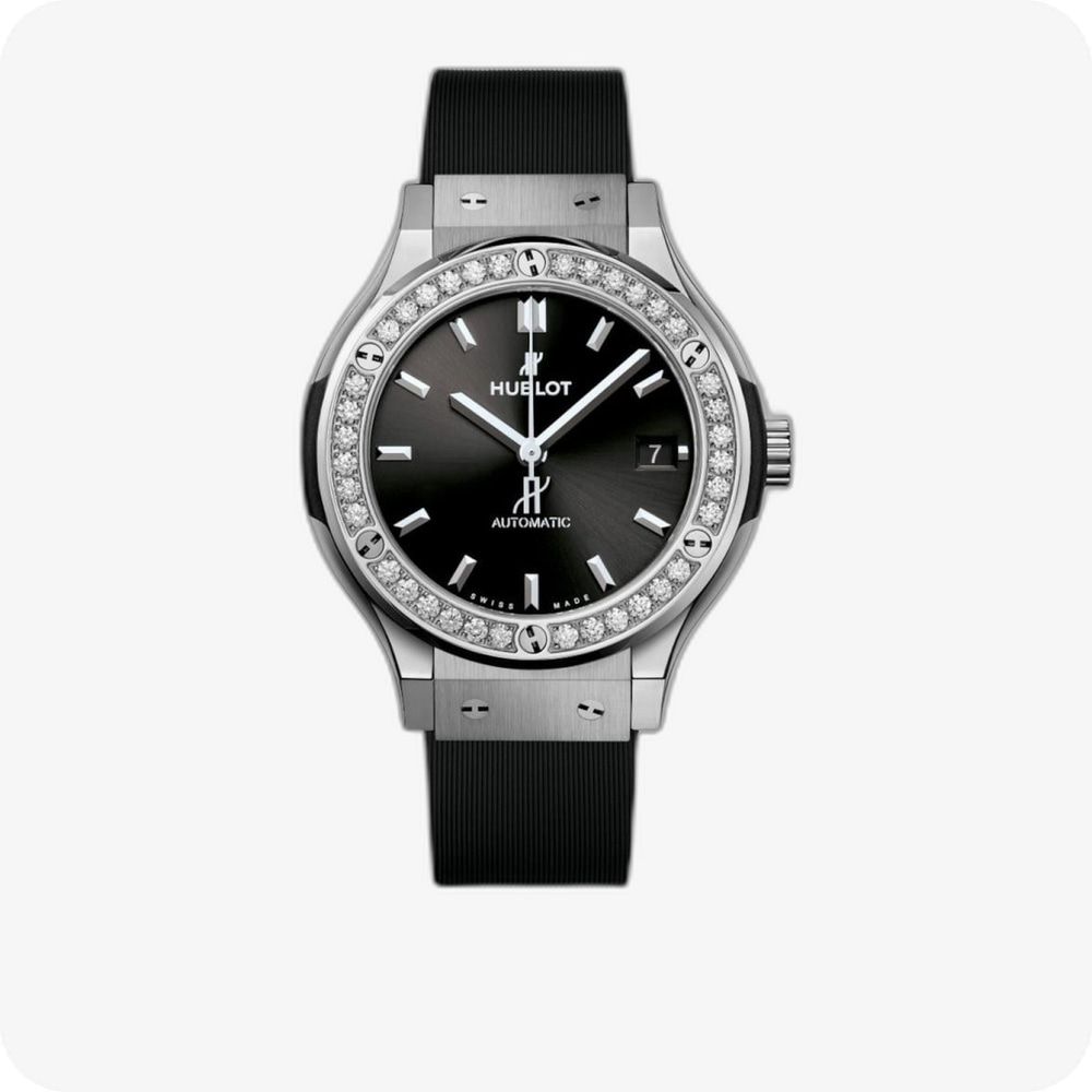 Hublot Classic Fusion Titanyum Diamonds