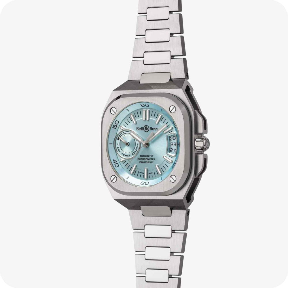 Bell & Ross Urban Brx5 Auto Irm Ice Blue Steel