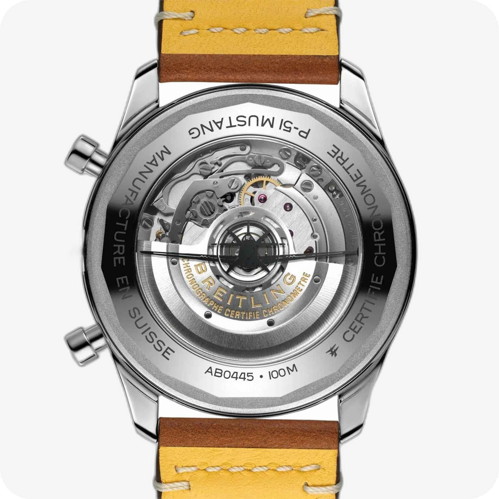 Breitling CLASSIC AVI SUPER B04 CHRONOGRAPH GMT 46 P-51 Mustang