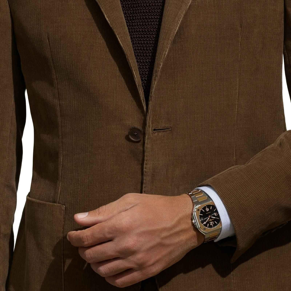 Bell & Ross Urban Auto Black Steel & Gold