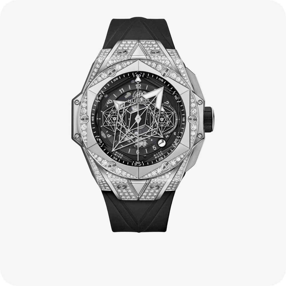 Hublot Big Bang Sang Bleu II Titanyum Pavé