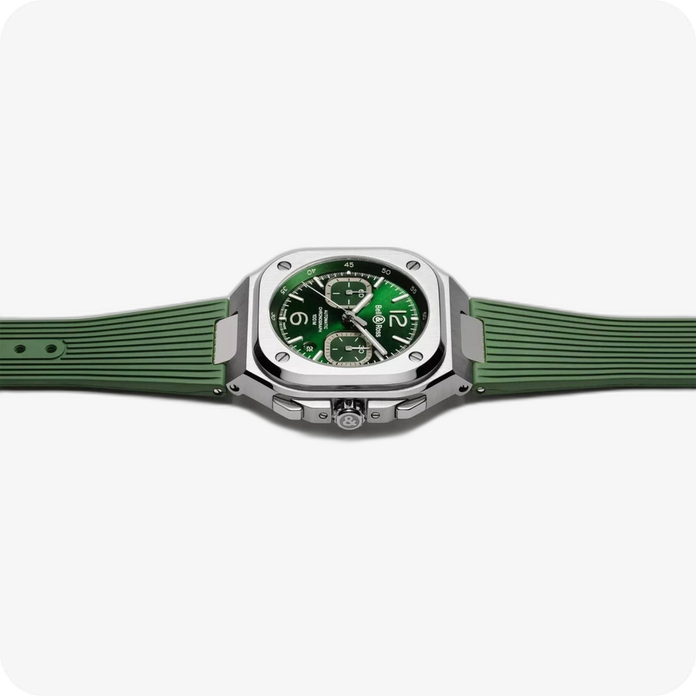 Bell & Ross Urban BR 05 CHRONO GREEN STEEL