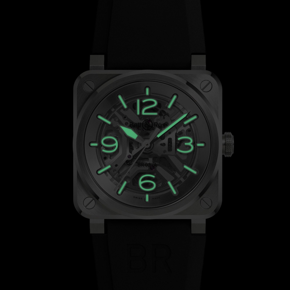 Bell & Ross Instruments BR-03 SKELETON STEEL