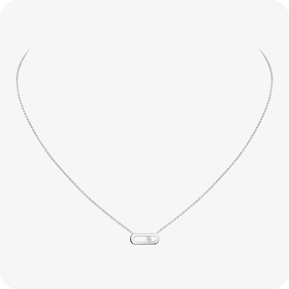 Messika MOVE UNO GOLD AND DIAMOND NECKLACE