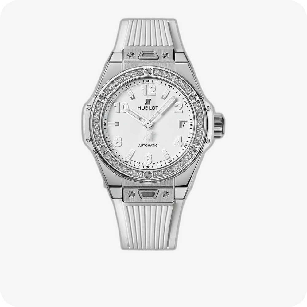 Hublot Big Bang One Click Steel White Diamonds
