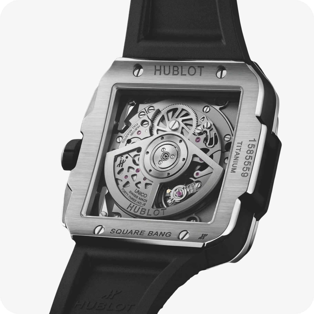 Hublot Square Bang Unico Titanium Diamonds