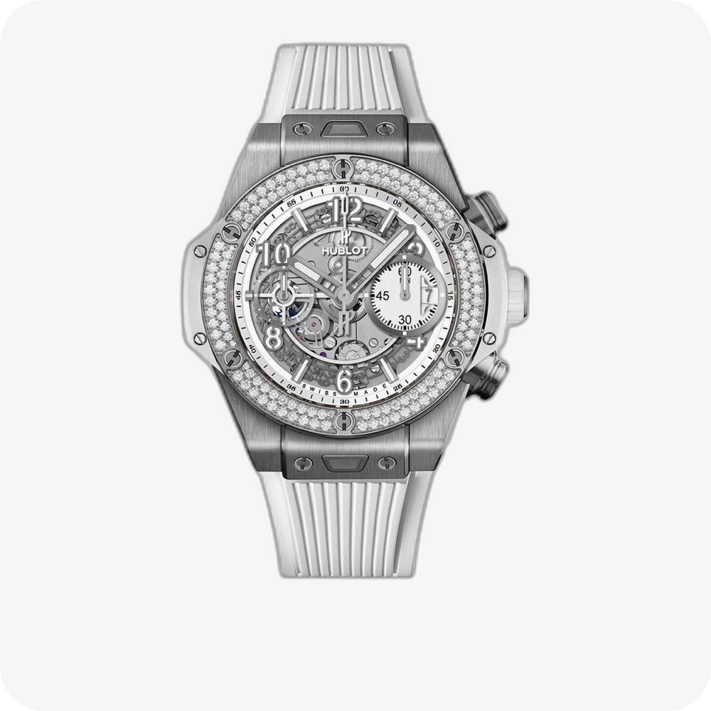Hublot Big Bang Unico Titanyum White Diamonds