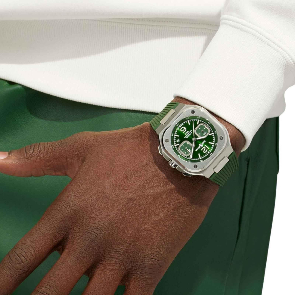 Bell & Ross Urban BR 05 CHRONO GREEN STEEL
