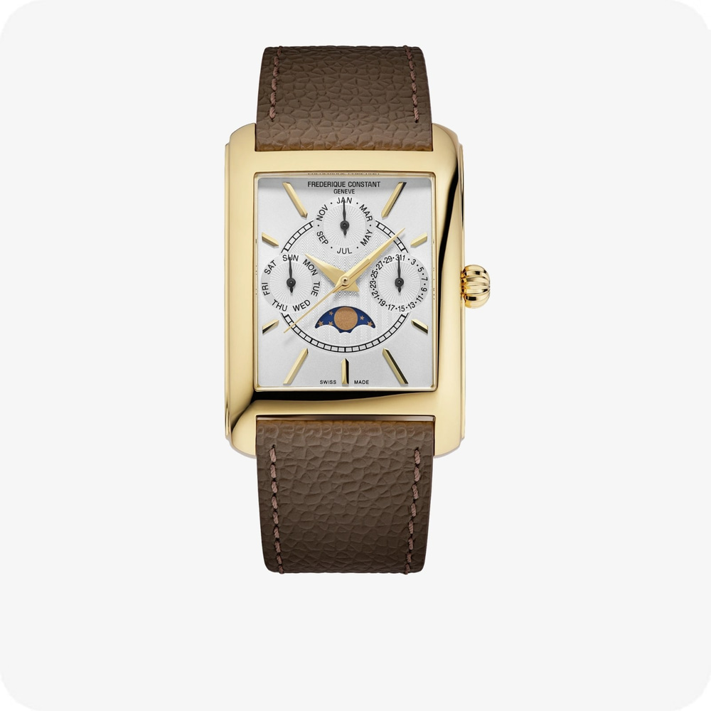 Frederique Constant Classics Carrée Calendar Moonphase