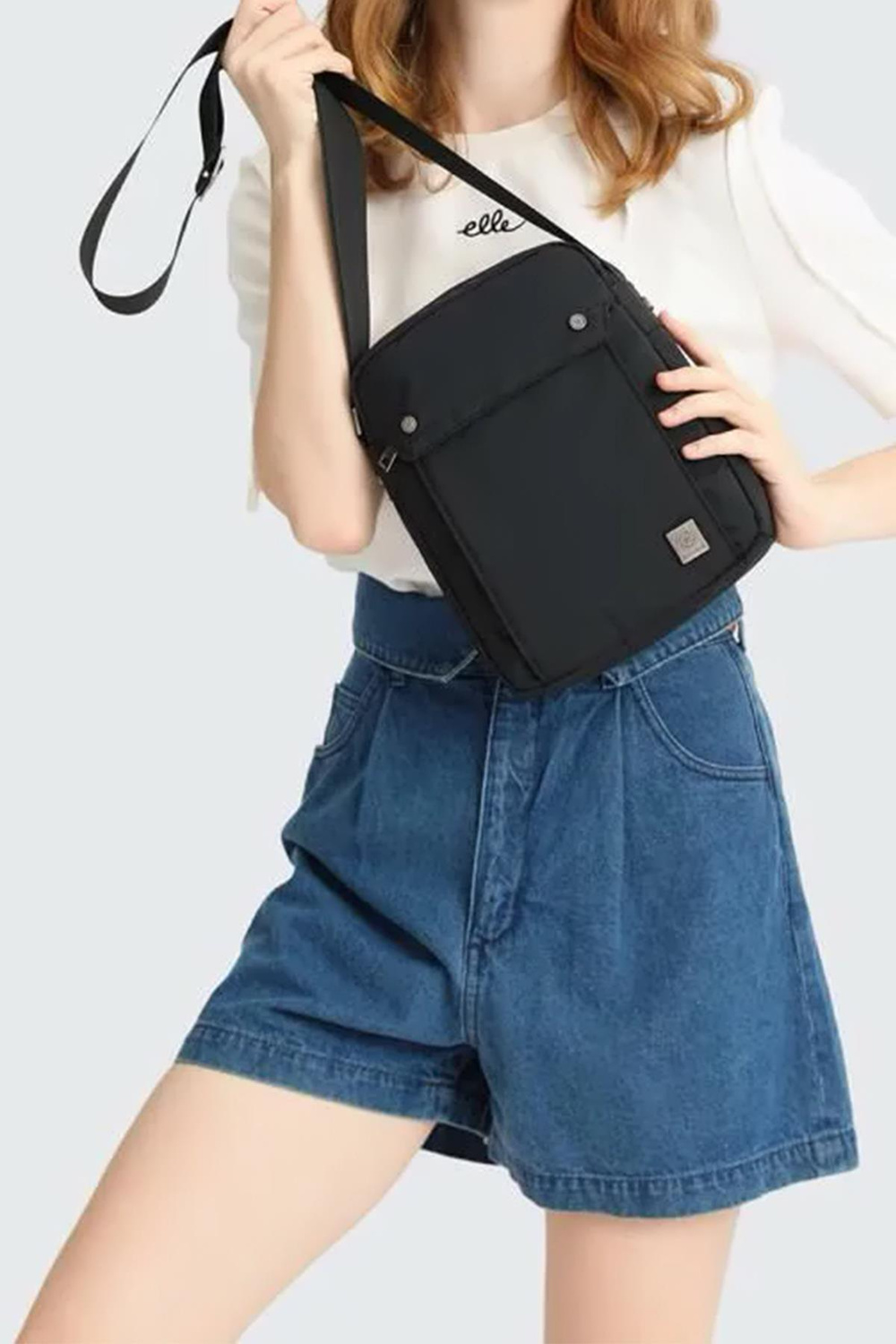 SMARTBAGS UNİSEX POSTACI ÇANTASI 2022-8700 SİYAH