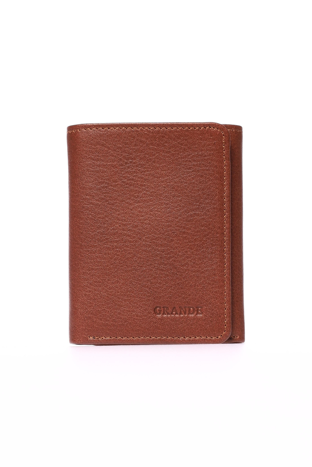 GRANDE HAKİKİ DERİ ERKEK CÜZDAN 1414 G2 TABA