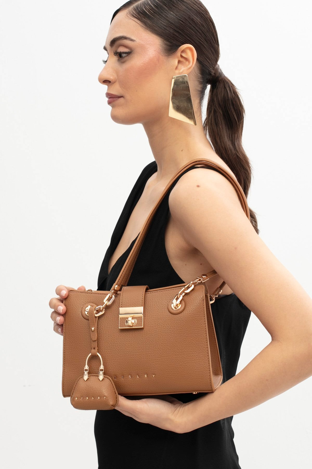 SİSLEY KADIN KOL ÇANTASI SLY269 CAMEL