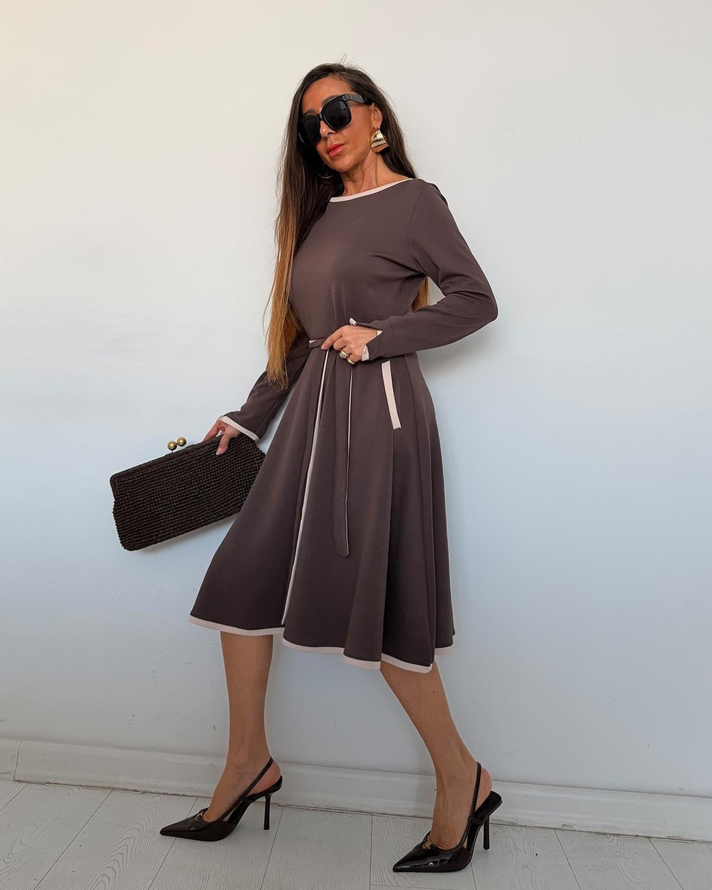 Amelya Elbise Kahve