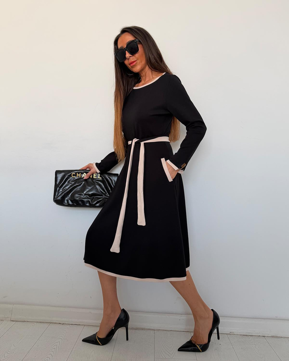 Amelya Elbise Siyah