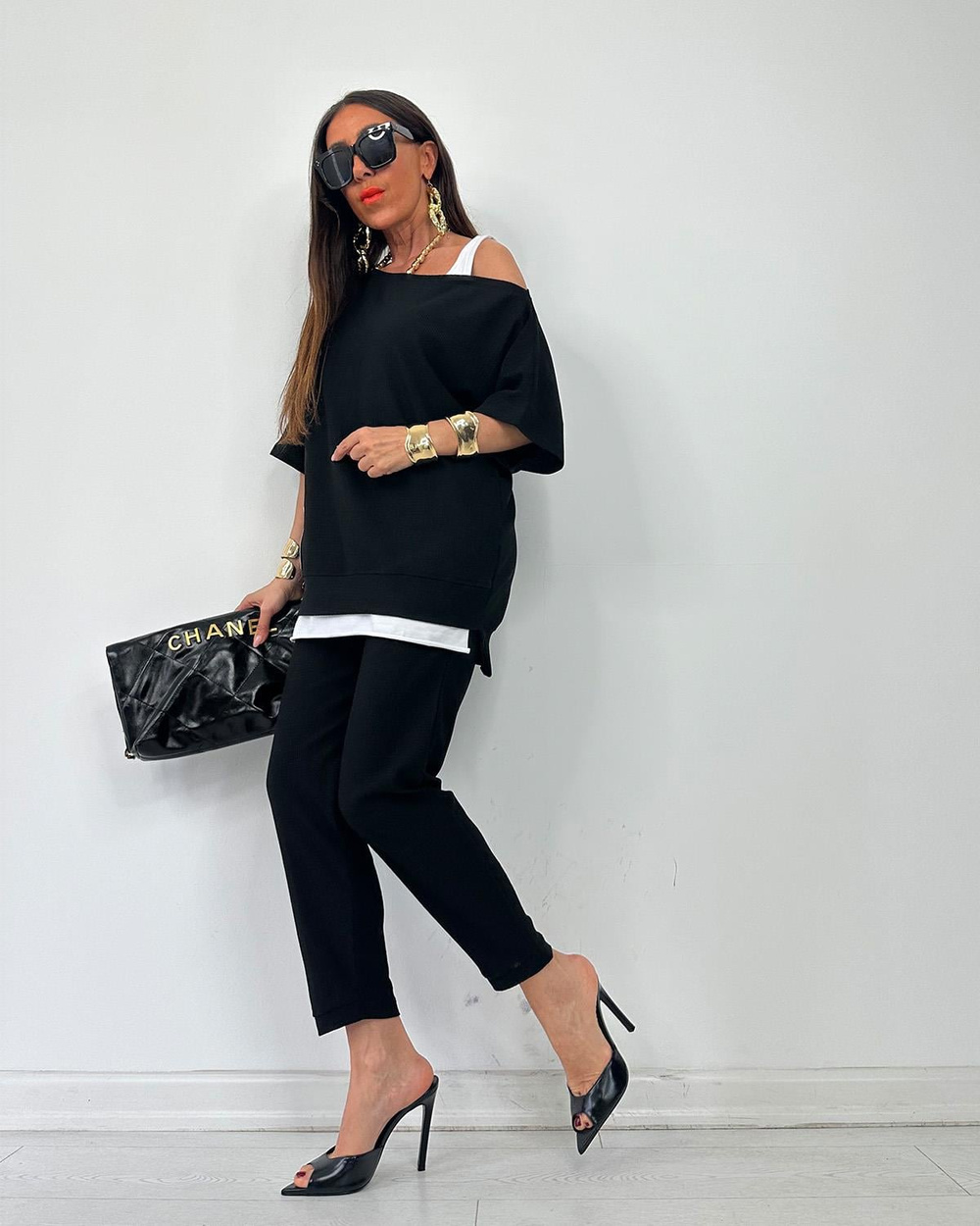 Anetta Takım Siyah