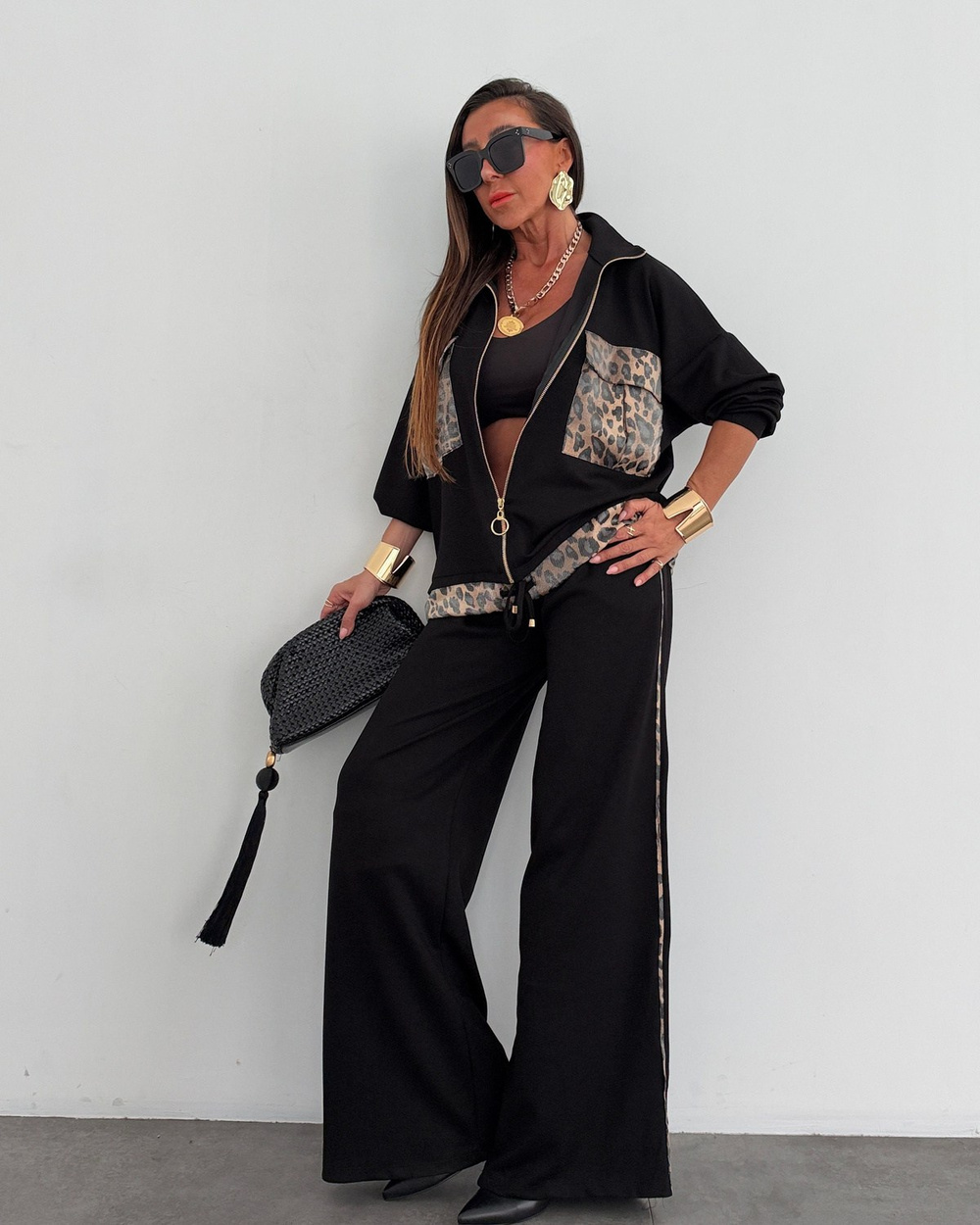 Asha Leopar Garnili Takım
