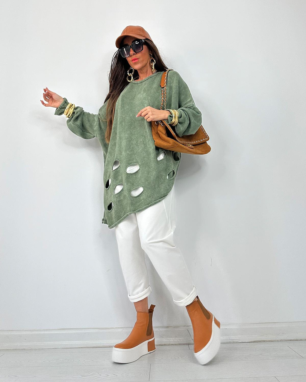 Hilda Sweatshirt Haki
