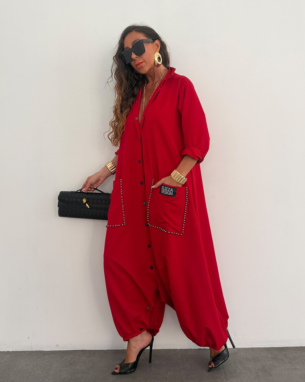 Lady Tulum Elbise Kırmızı