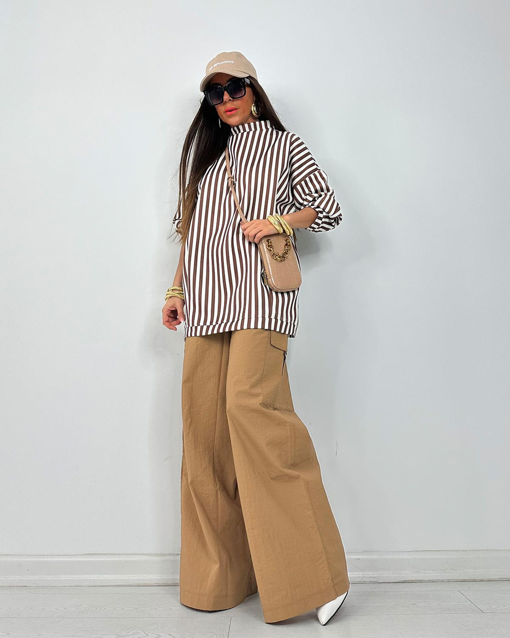 Vicky Kargo Pantalon Camel