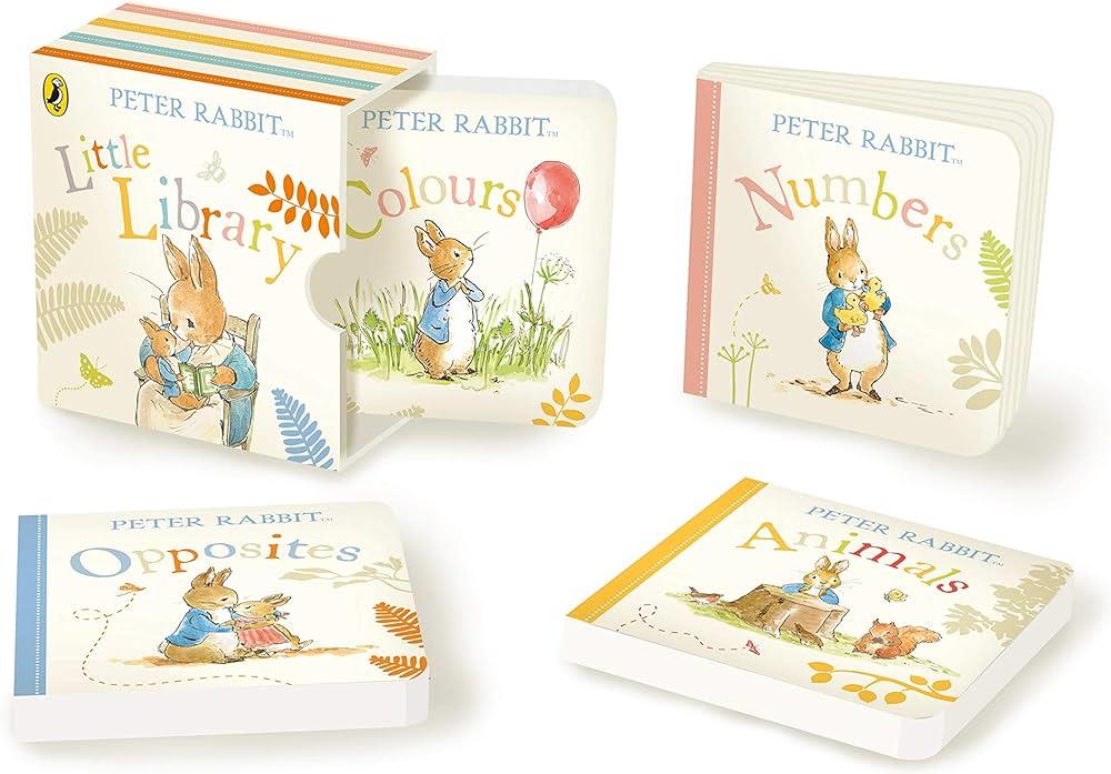 Peter Rabbit Little Library- Mini Kitaplar