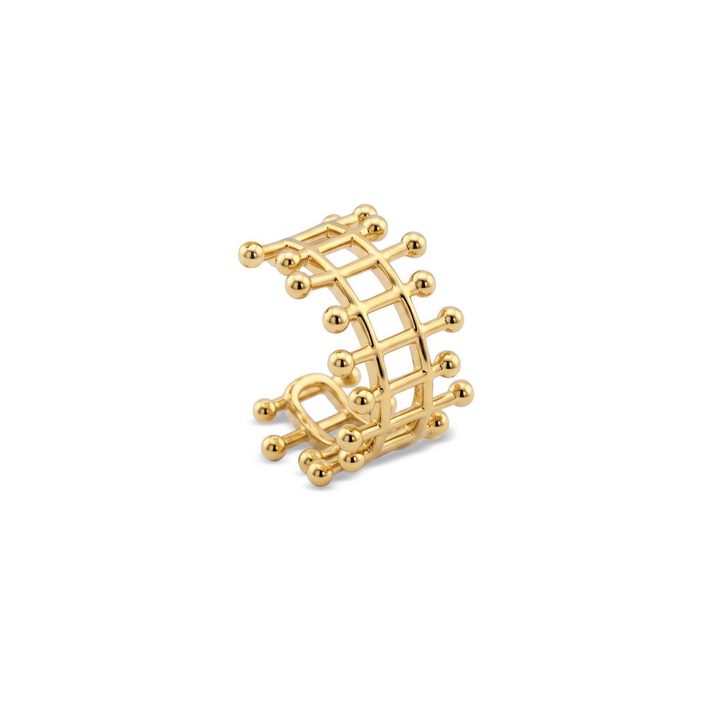 14 Ayar Altın Earcuff Kıkırdak Küpe - Dianora Piercing Jewelry