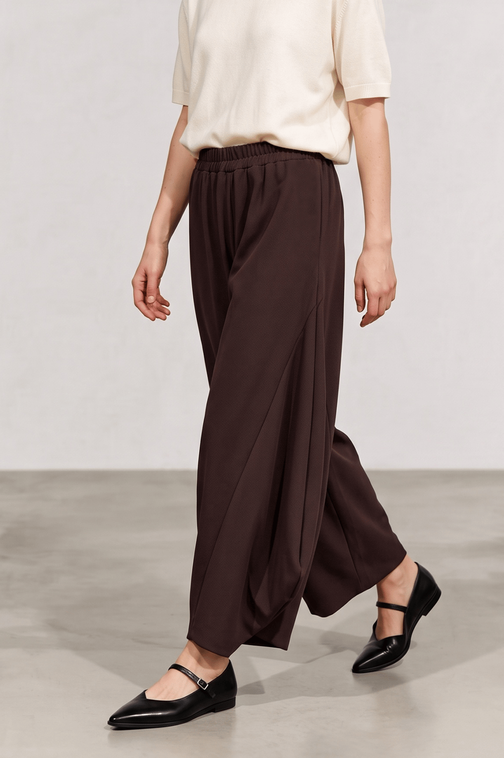 KREP GEORGETTE BAGGY PANTOLON