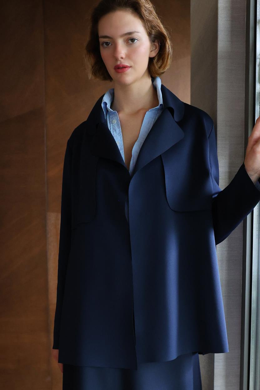 SCUBA KISA CEPKENLİ CEKET