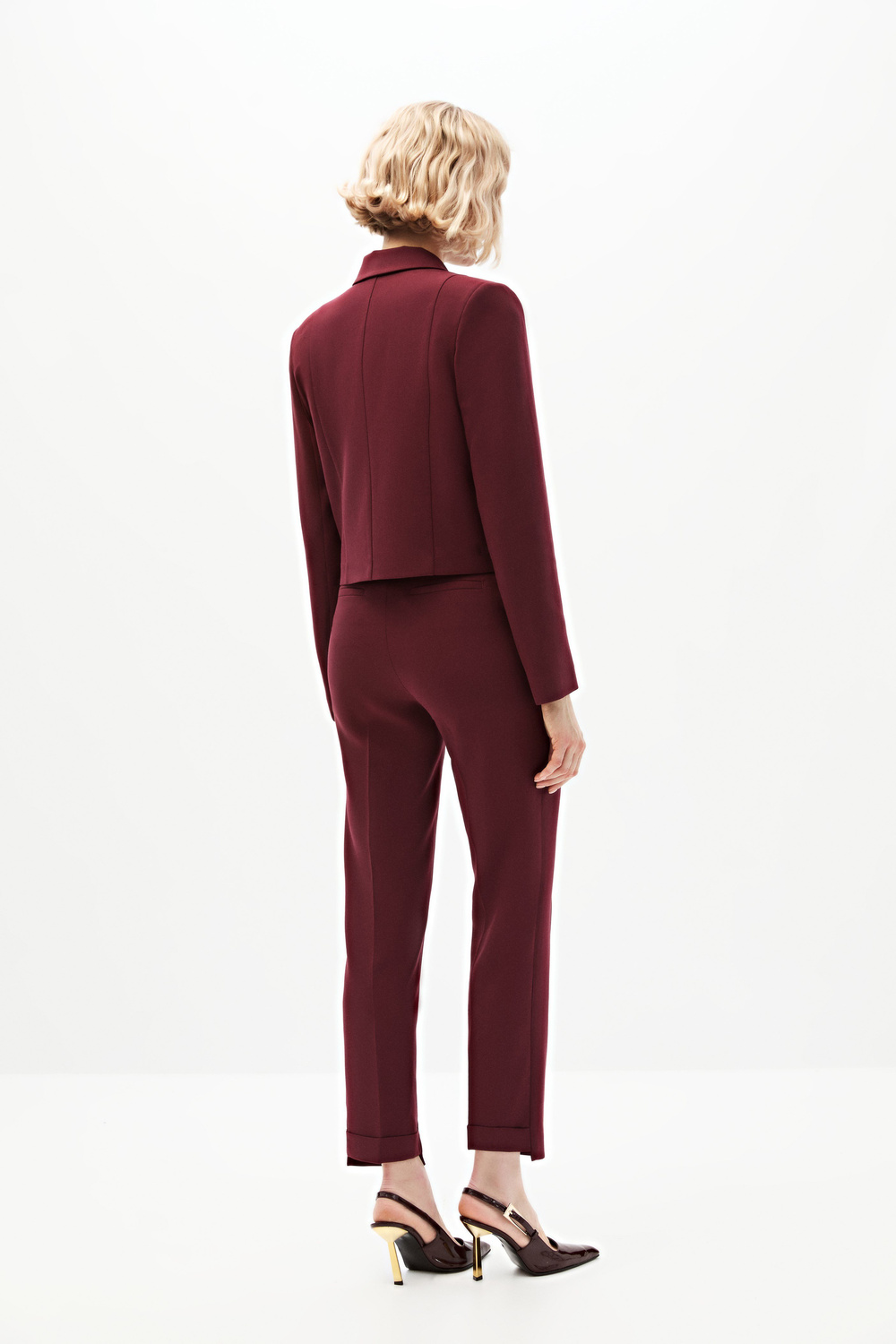 Bordo Kutu Ceket
