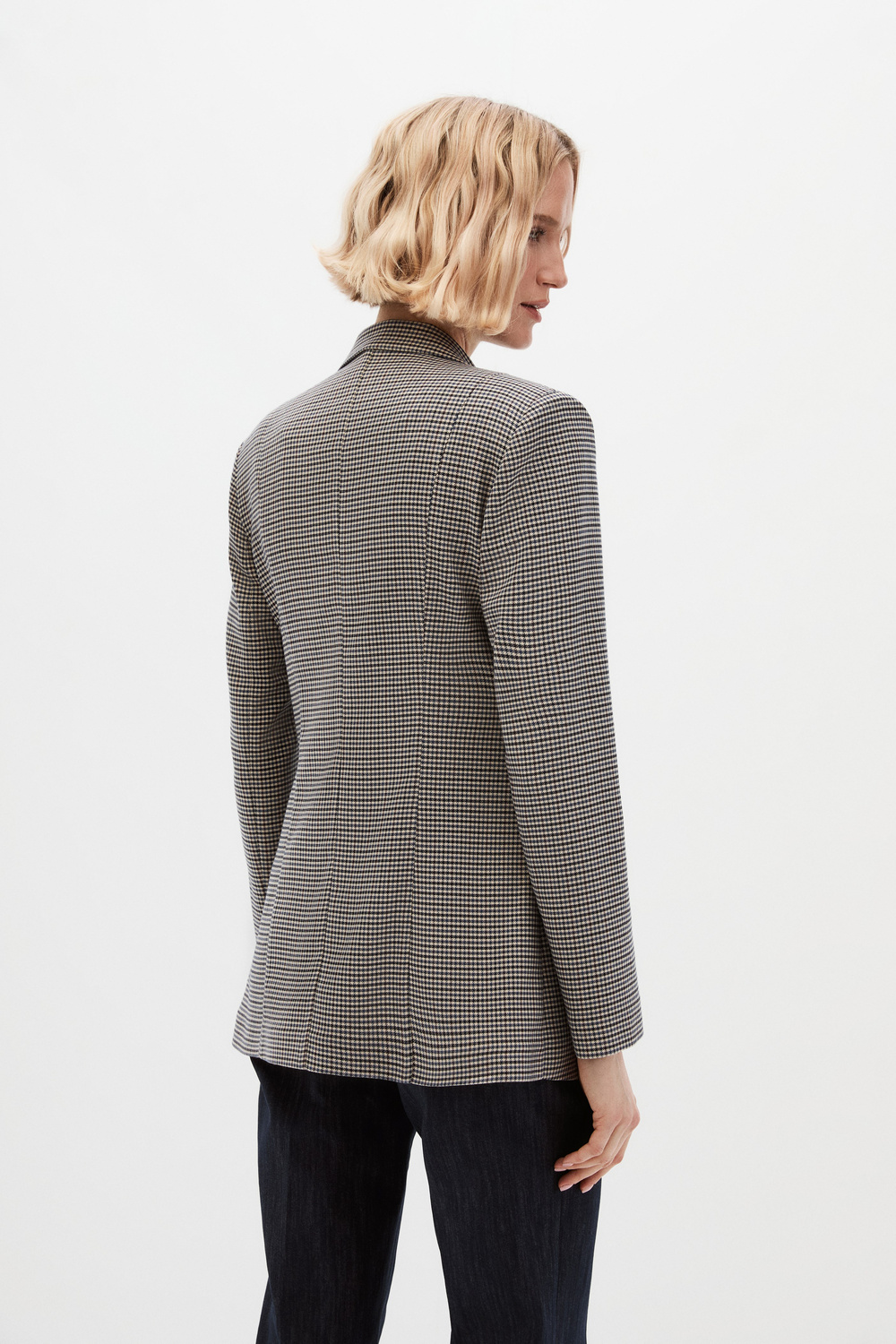 Çiçekli Blazer Ceket