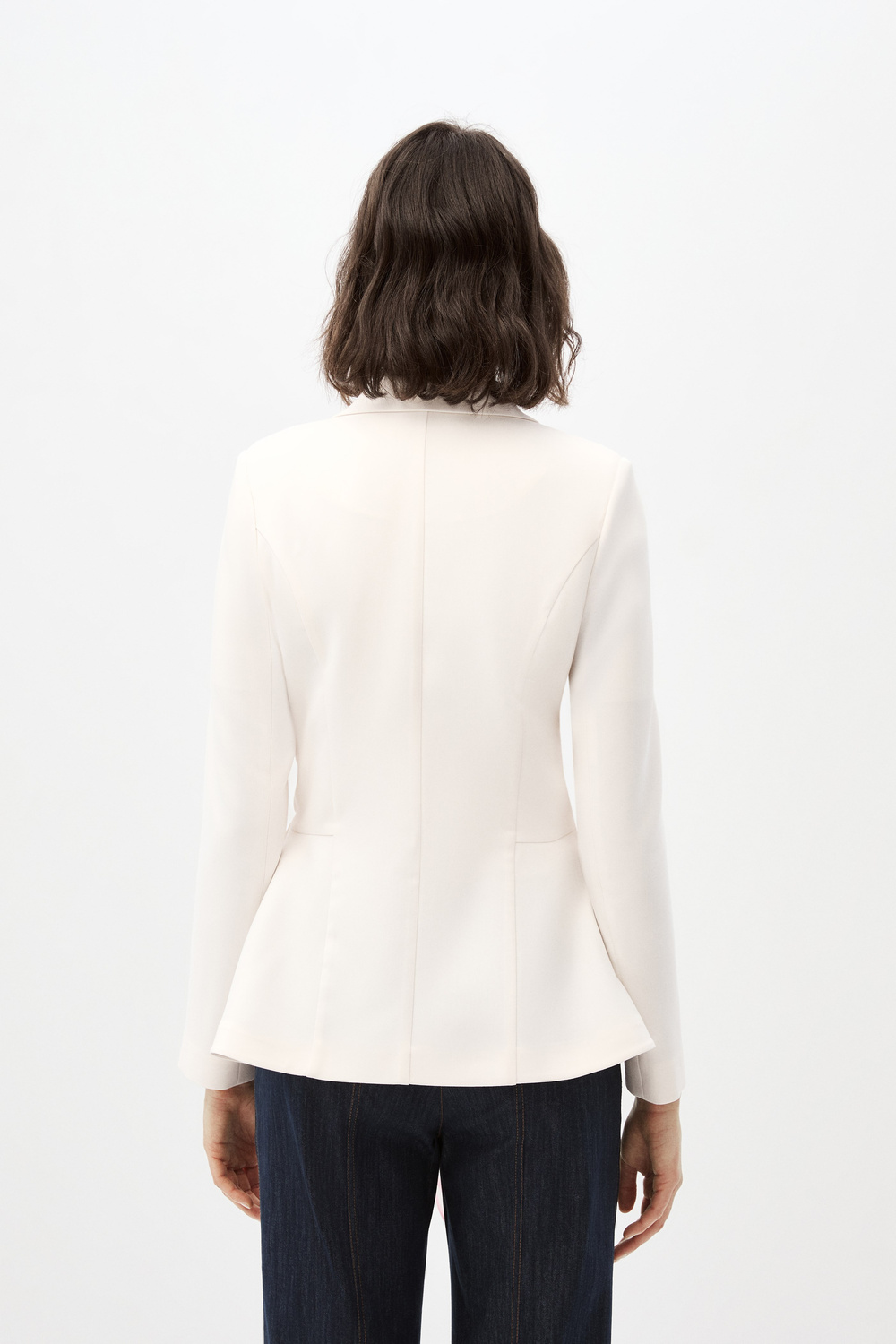 Fularlı Blazer Ceket